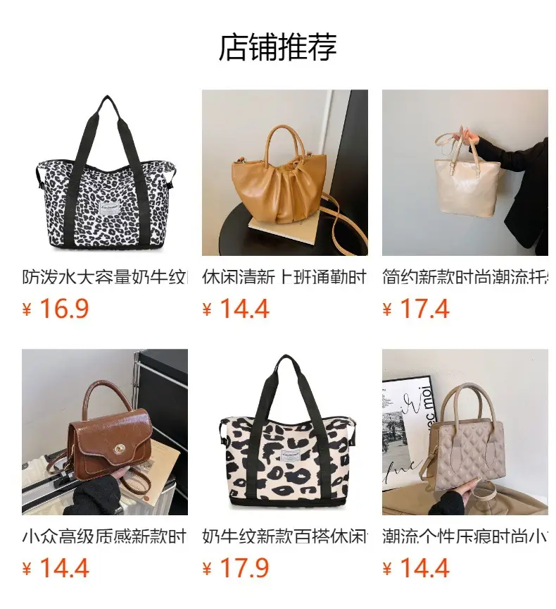 Korean Style Shoulder Bag for Women Light Grey Gold Handle — feature 1