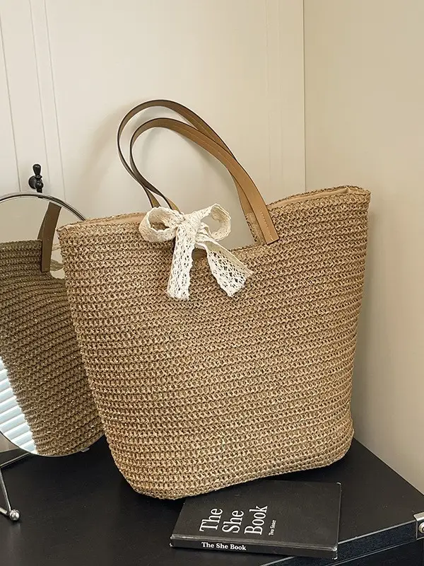 Women Straw Crossbody Bag Summer 2025 - Image 5