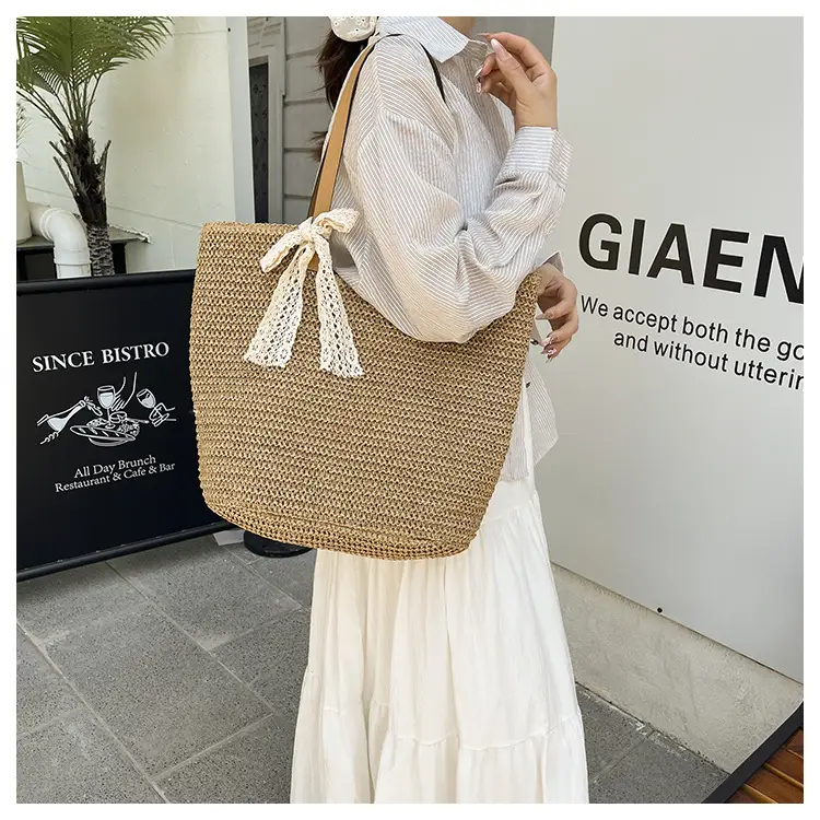 Women Straw Crossbody Bag Summer 2025 — feature 7