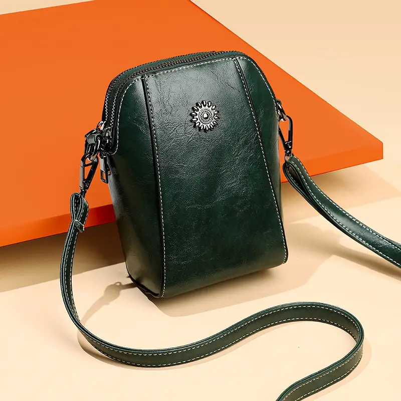 2026 Mini Crossbody Phone Bag for Women Soft Leather - Image 7