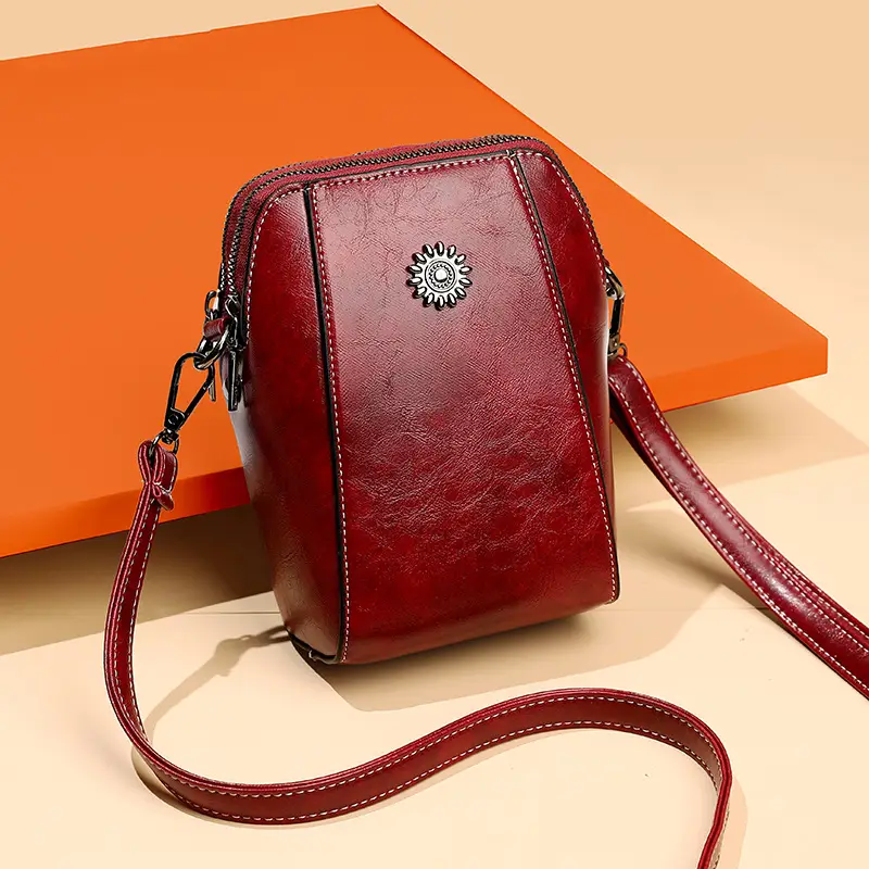 2026 Mini Crossbody Phone Bag for Women Soft Leather - Image 8