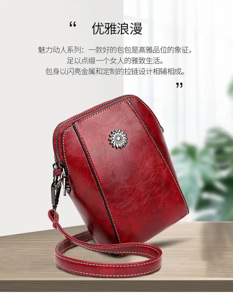 2026 Mini Crossbody Phone Bag for Women Soft Leather — feature 1