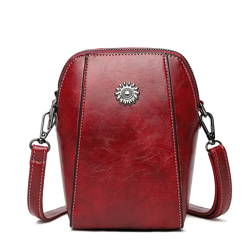 2026 Mini Crossbody Phone Bag for Women Soft Leather - Image 2