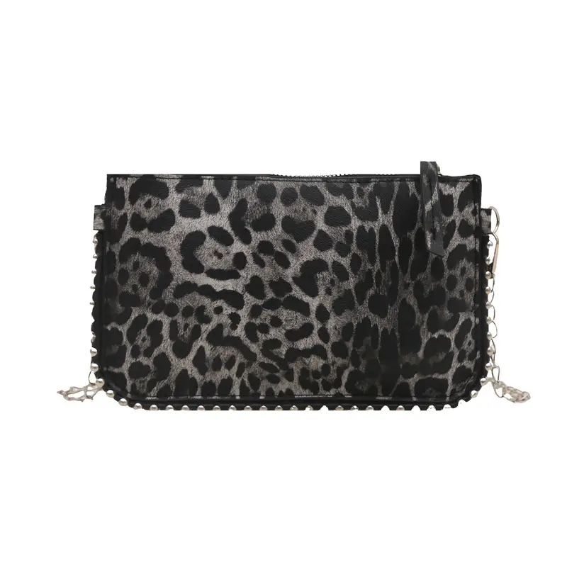 2025 Leopard Print Chain Shoulder Bag for Women - Image 8