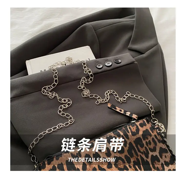 2025 Leopard Print Chain Shoulder Bag for Women — feature 5