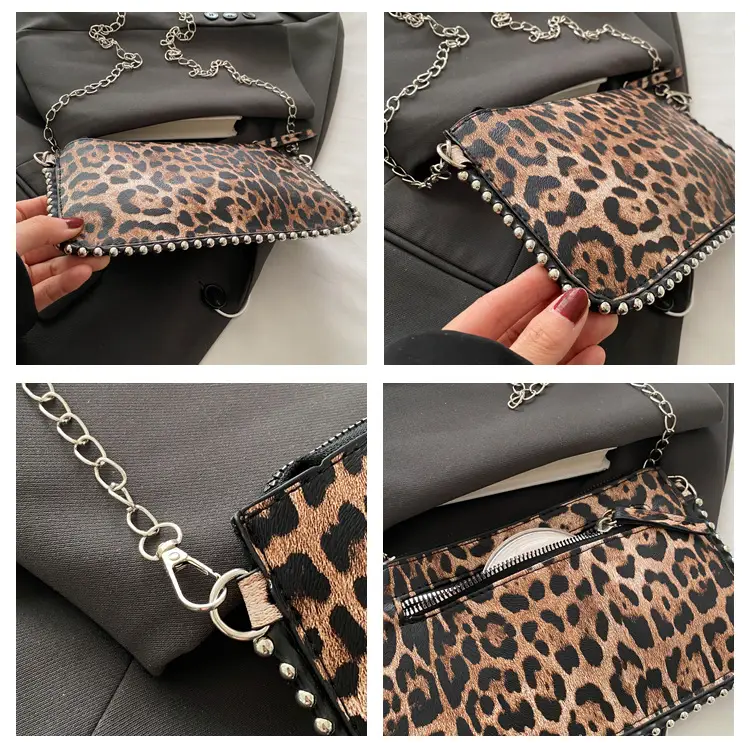 2025 Leopard Print Chain Shoulder Bag for Women — feature 7