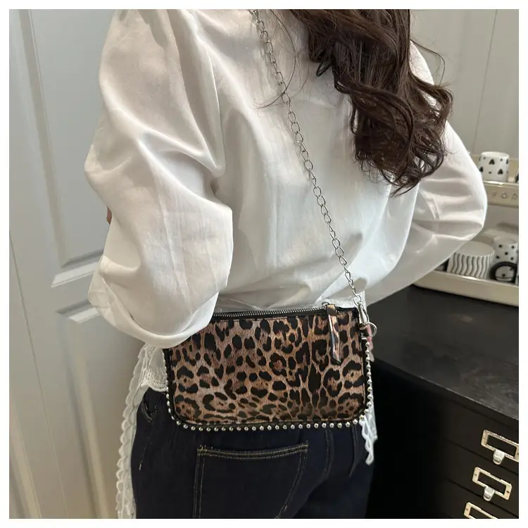 2025 Leopard Print Chain Shoulder Bag for Women — feature 8