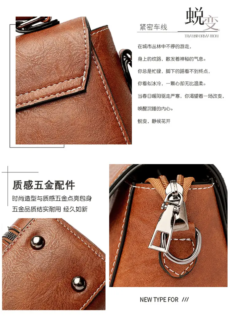 Crossbody Bag Women's New Style Portable Shoulder Bag — feature 6