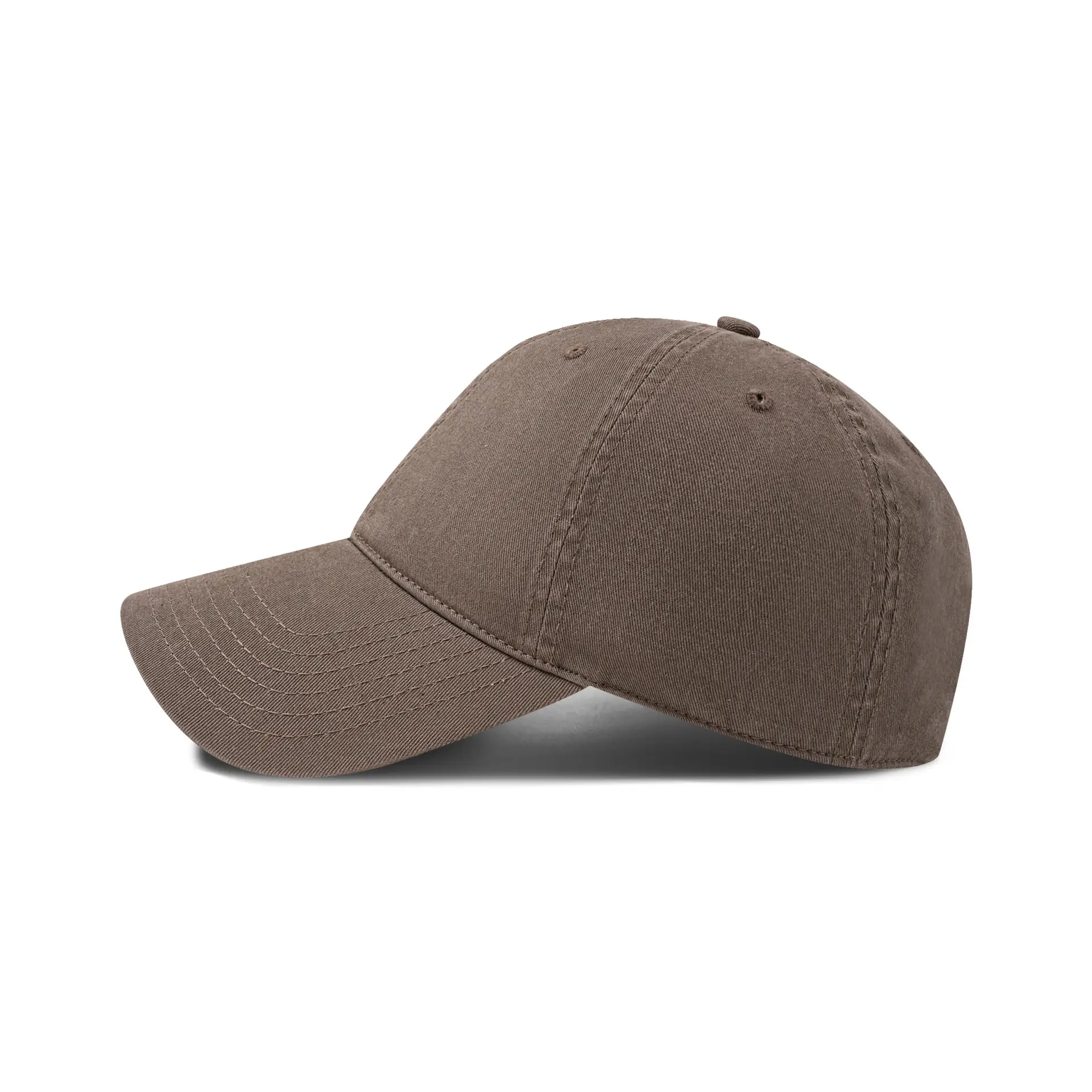 Men's Green Washed Cotton Baseball Cap - Image 19