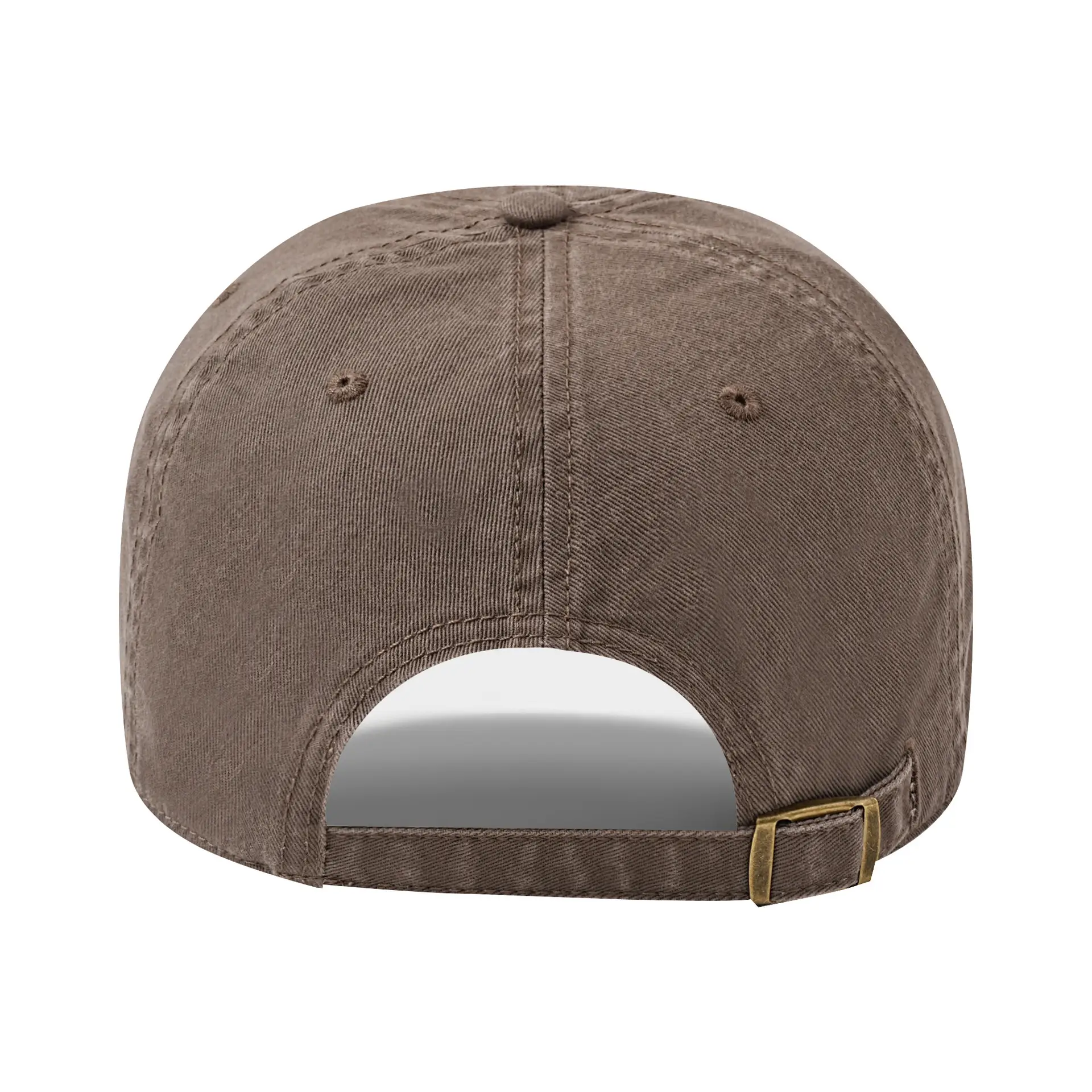 Men's Green Washed Cotton Baseball Cap - Image 20