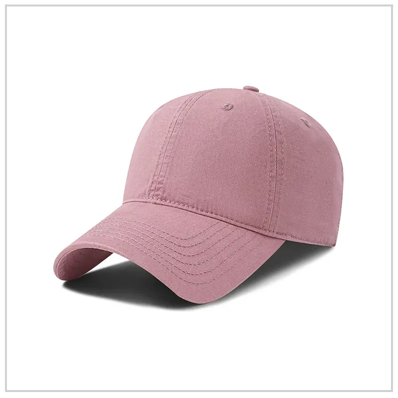 Men's Green Washed Cotton Baseball Cap - Image 15