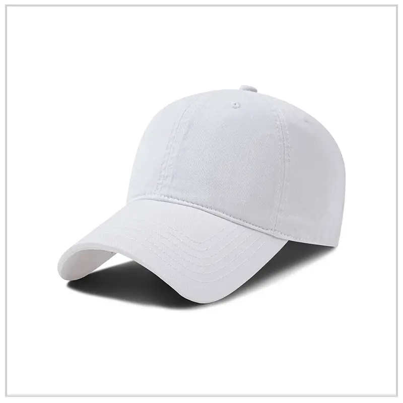 Men's Green Washed Cotton Baseball Cap - Image 2