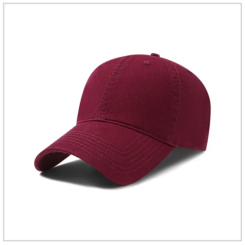 Men's Green Washed Cotton Baseball Cap - Image 3
