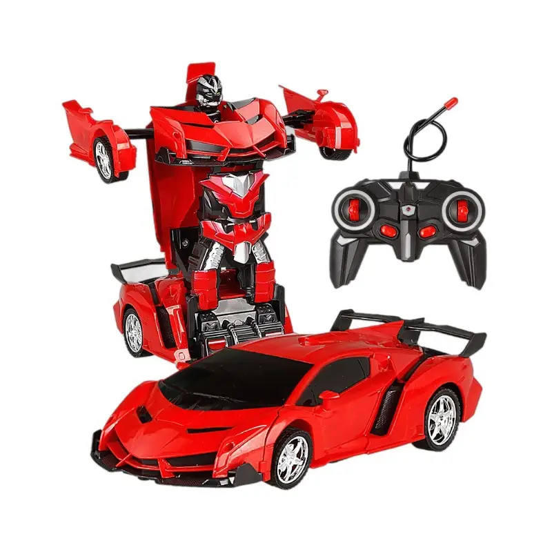 Children's Toys Transforming Remote Control Car Gesture Sensor Charging Remote Control King Kong Robot Boy Toy Racing Car