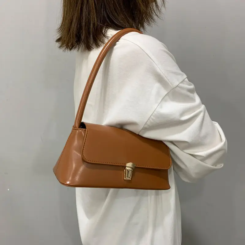 Brown Leather Shoulder Bag for Women 2025 - Image 5