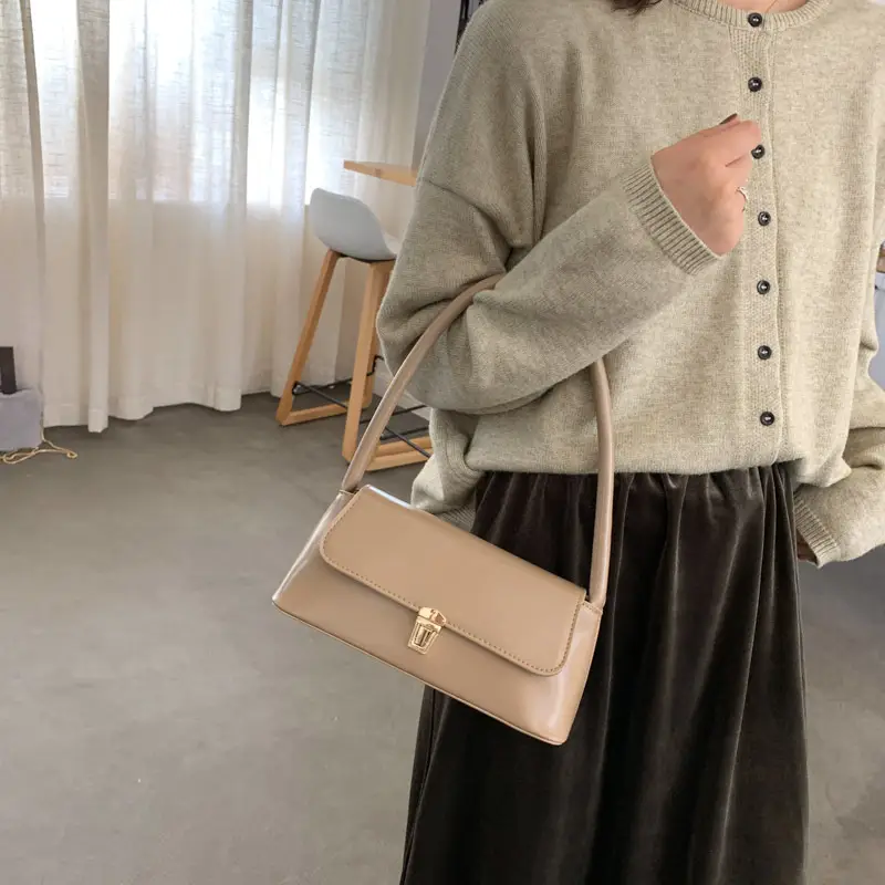 Brown Leather Shoulder Bag for Women 2025 - Image 6
