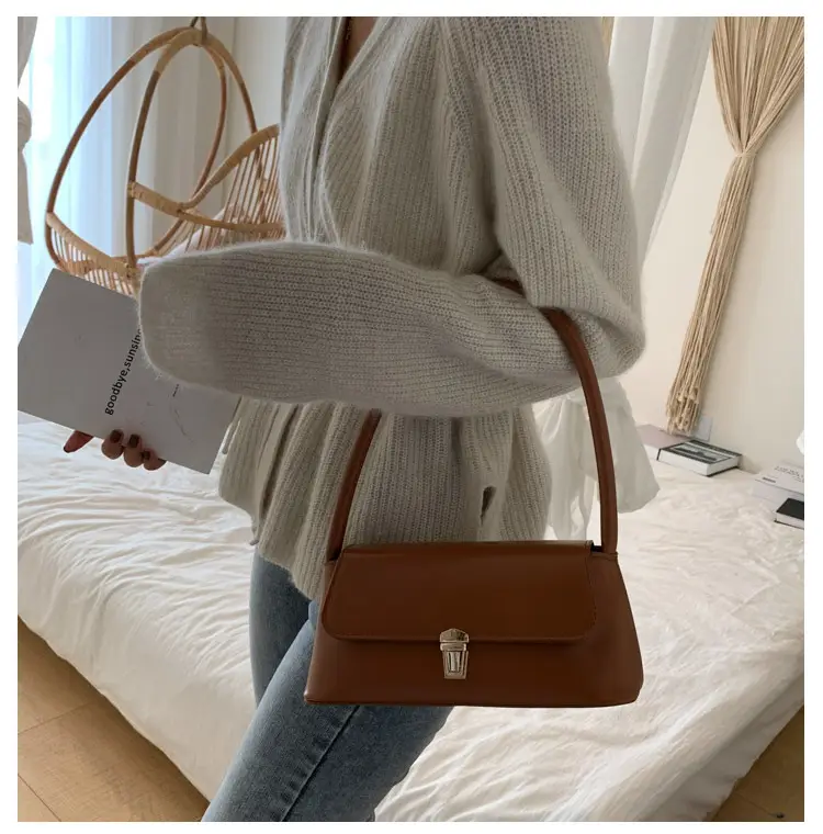 Brown Leather Shoulder Bag for Women 2025 — feature 16