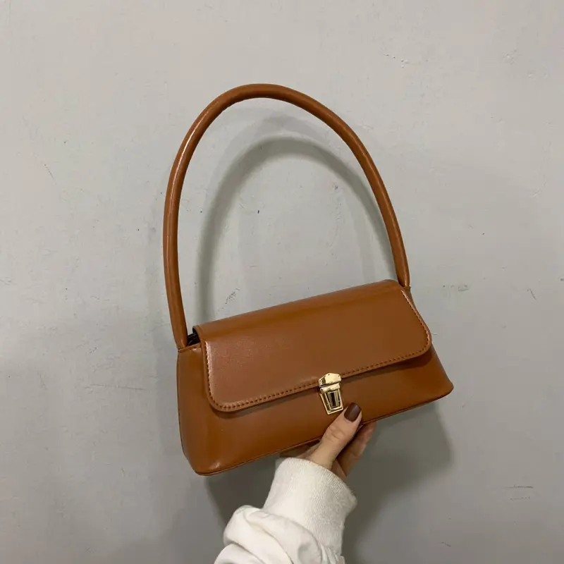 Brown Leather Shoulder Bag for Women 2025 - Image 4