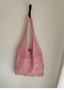 Pink Unicorn Knit Handbag for Women — feature 11