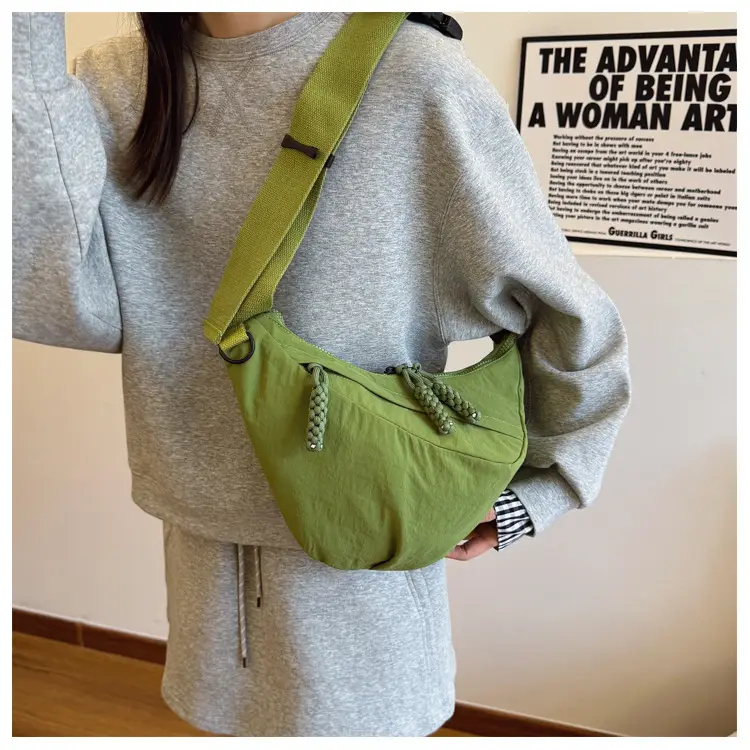 2025 Green Canvas Shoulder Bag for Women — feature 13