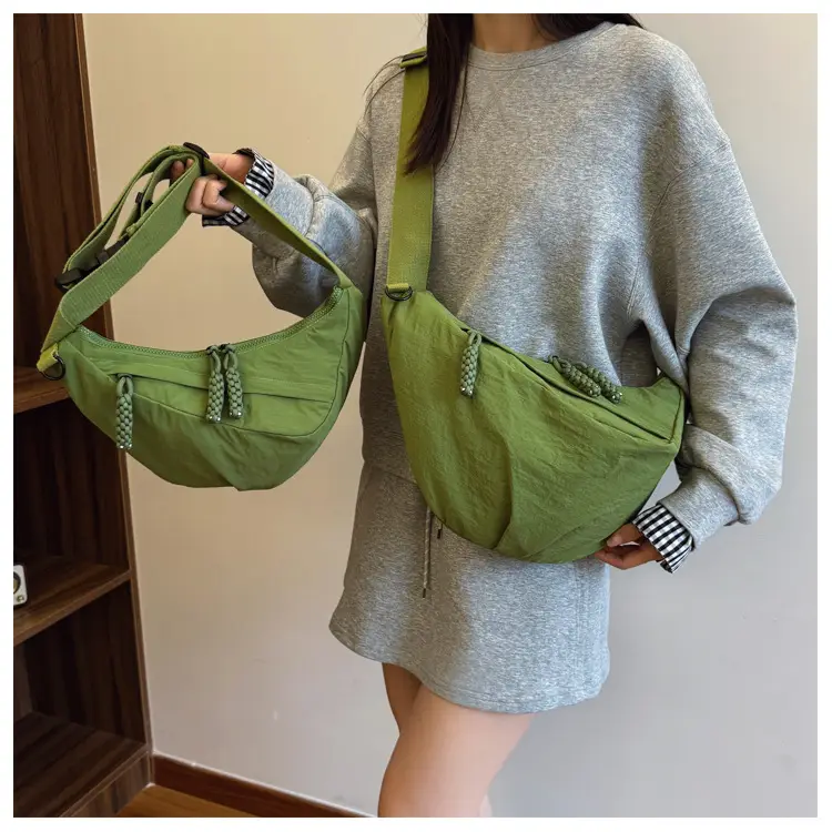 2025 Green Canvas Shoulder Bag for Women — feature 14