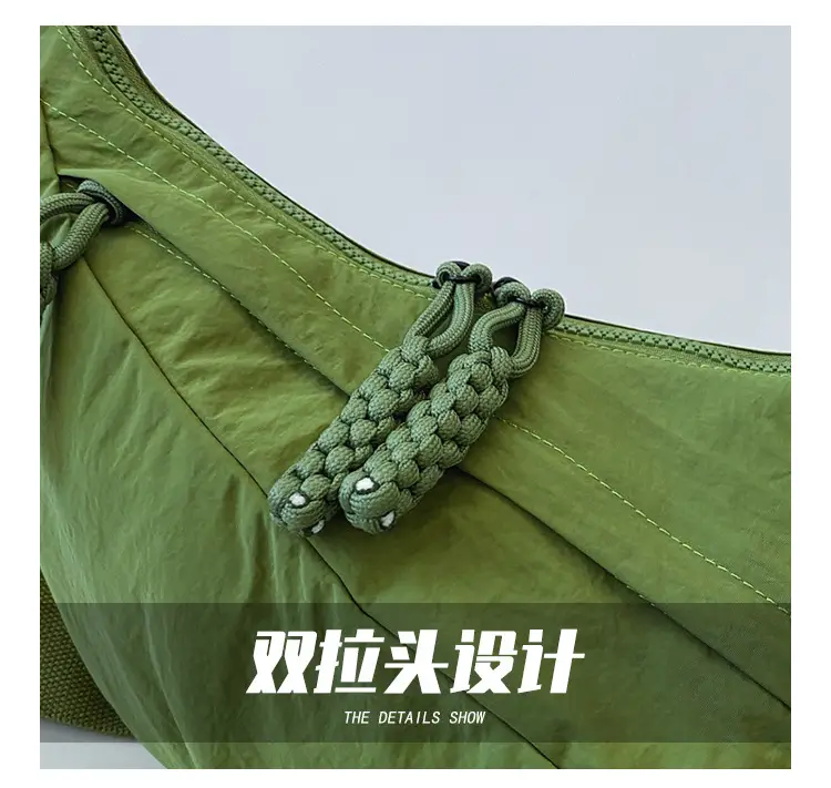 2025 Green Canvas Shoulder Bag for Women — feature 5