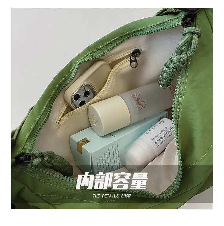 2025 Green Canvas Shoulder Bag for Women — feature 8