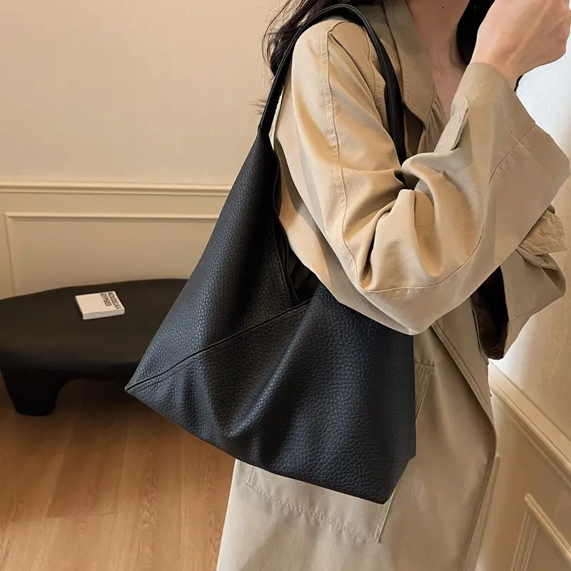 Women Retro Beige Shoulder Bag 2025 Summer — feature 12