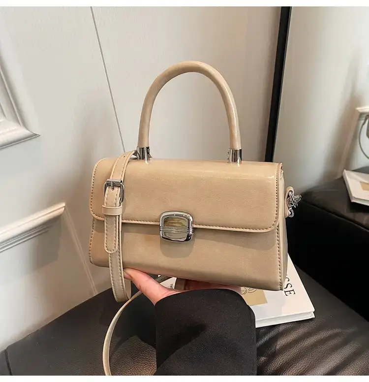 Black Textured Square Handbag for Women 2025 — feature 13