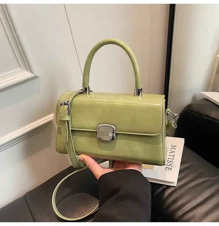 Black Textured Square Handbag for Women 2025 — feature 15