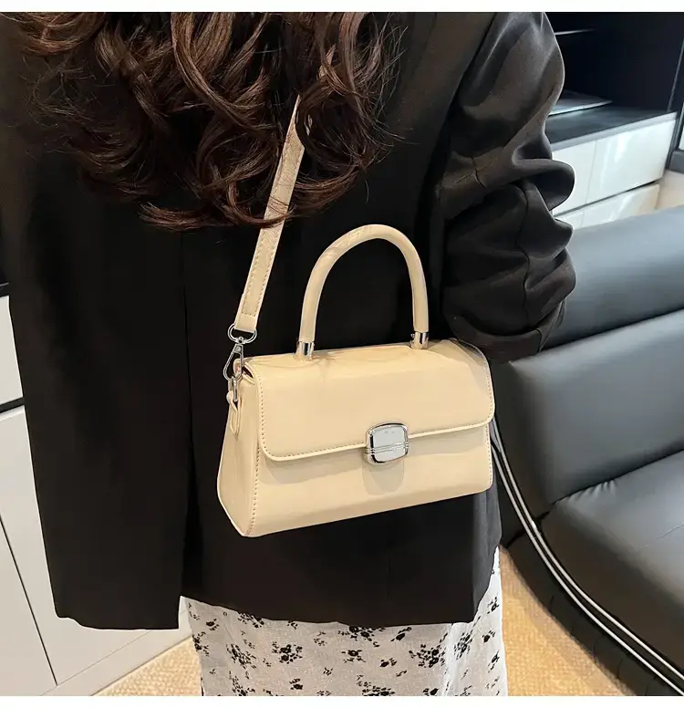 Black Textured Square Handbag for Women 2025 — feature 20