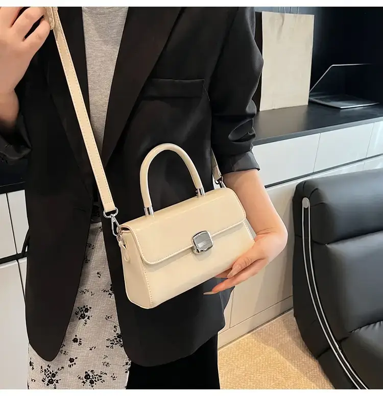 Black Textured Square Handbag for Women 2025 — feature 22