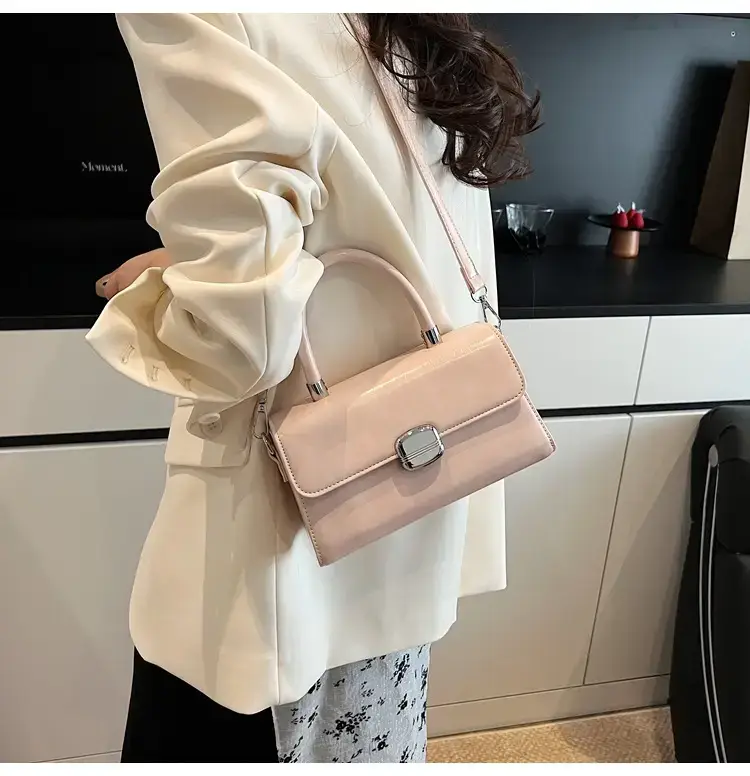 Black Textured Square Handbag for Women 2025 — feature 23