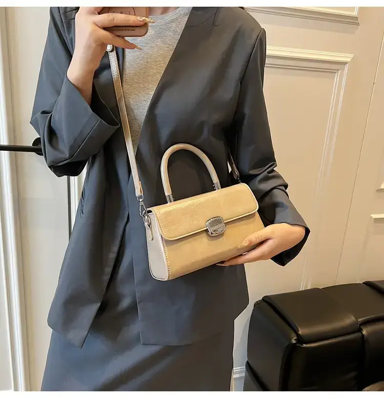 Black Textured Square Handbag for Women 2025 — feature 33