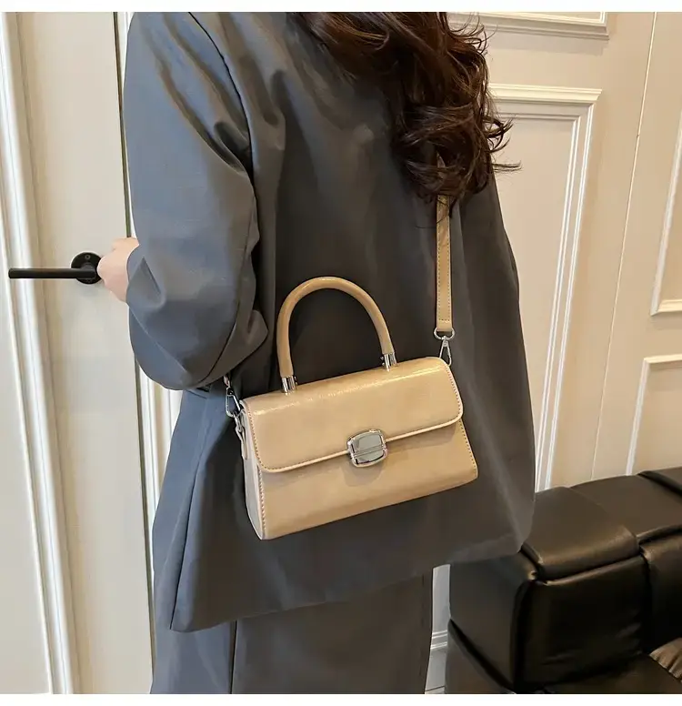 Black Textured Square Handbag for Women 2025 — feature 34