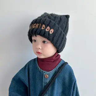 Children's Hat and Scarf Set for Older Kidsren in Autumn and Winter Windproof and Warm Baby Woolen Hat for Boys and Girls Ear Protection Hat — feature 41