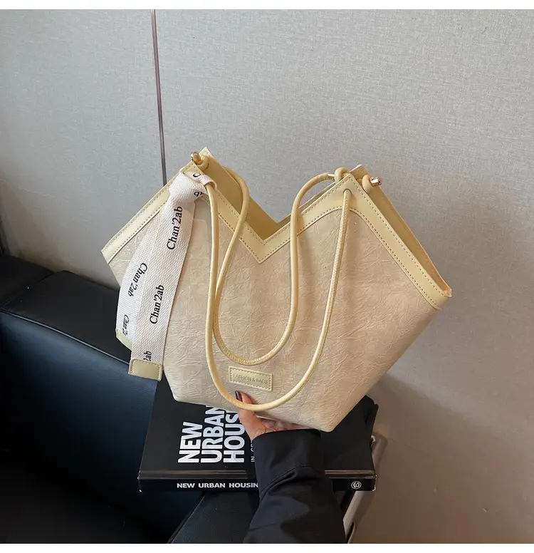 Cross-Border 2025 Summer Armpit Shoulder Bag Women's Large Capacity Tote Bag — feature 20