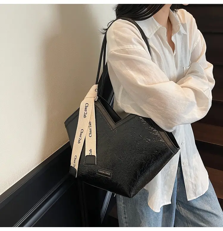Cross-Border 2025 Summer Armpit Shoulder Bag Women's Large Capacity Tote Bag — feature 23