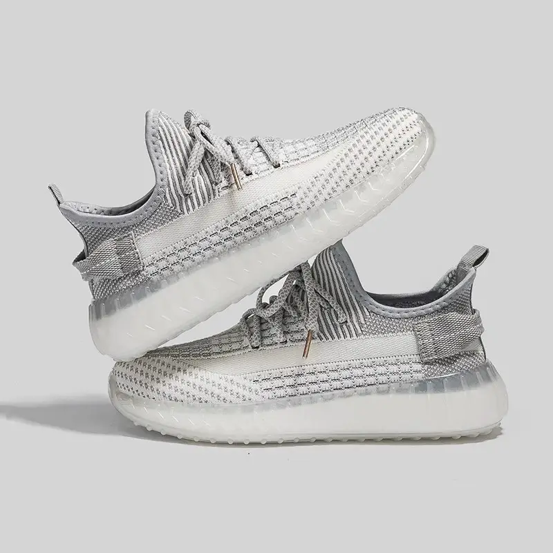 Coconut Shoes for Women, Summer Fly-Woven Mesh Breathable Casual Sports Shoes, Running Shoes, Shock-Absorbing Lightweight Soft-Soled Mesh Shoes for Men - Image 14