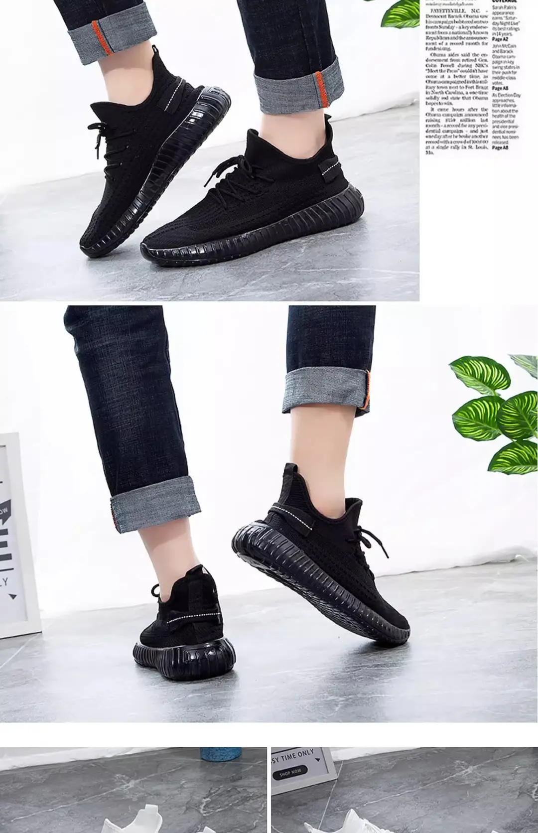 Coconut Shoes for Women, Summer Fly-Woven Mesh Breathable Casual Sports Shoes, Running Shoes, Shock-Absorbing Lightweight Soft-Soled Mesh Shoes for Men — feature 35
