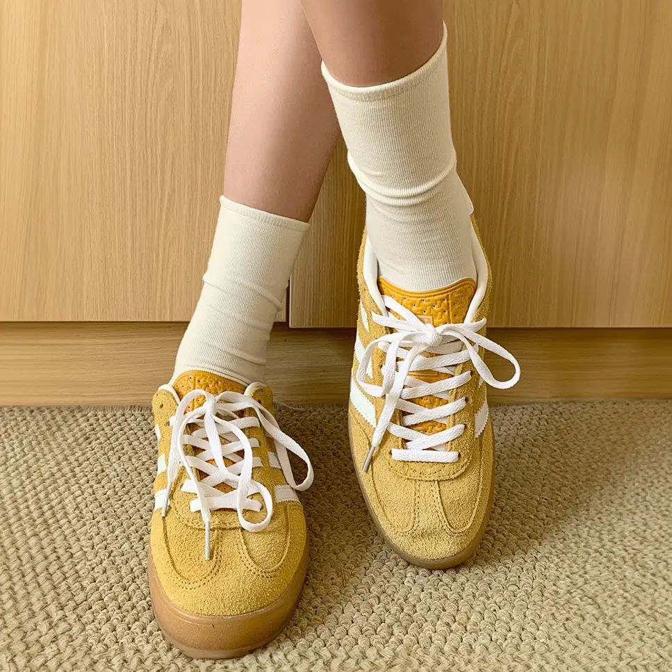 Summer Thin Socks for Women 2025 New Popular Style Class a Baby Cotton Pure Cotton Mid-Calf Socks Summer White Slouch Socks