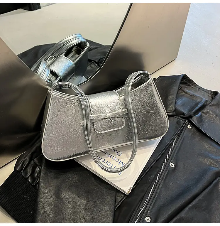 Silver Crossbody Shoulder Bag for Women 2025 — feature 21