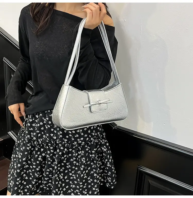 Silver Crossbody Shoulder Bag for Women 2025 — feature 48