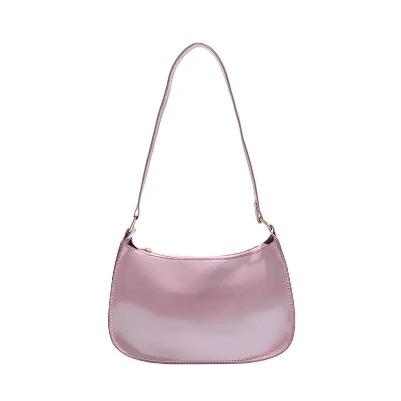 Bright Patent Leather Shoulder Bag 2025 Summer - Image 4