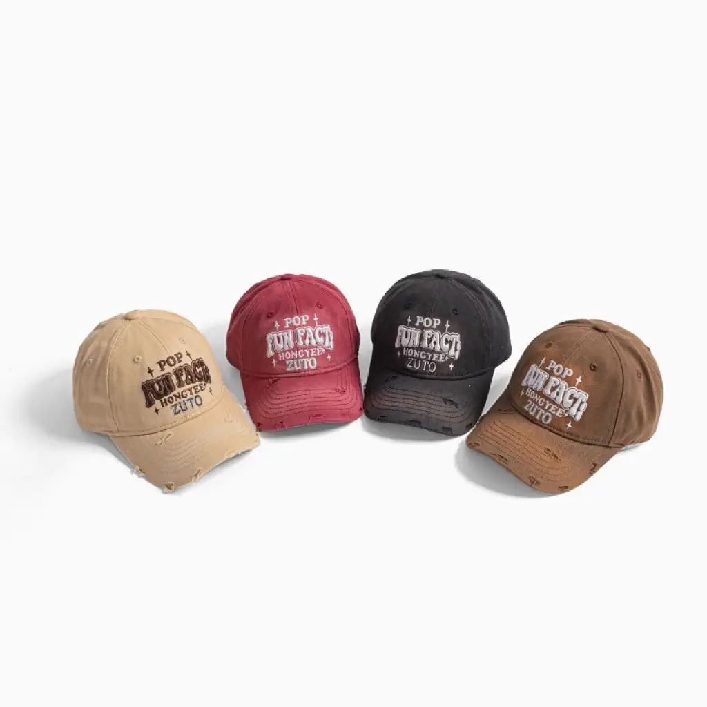 Korean Style Embroidered Baseball Cap Women Sunshade — feature 5