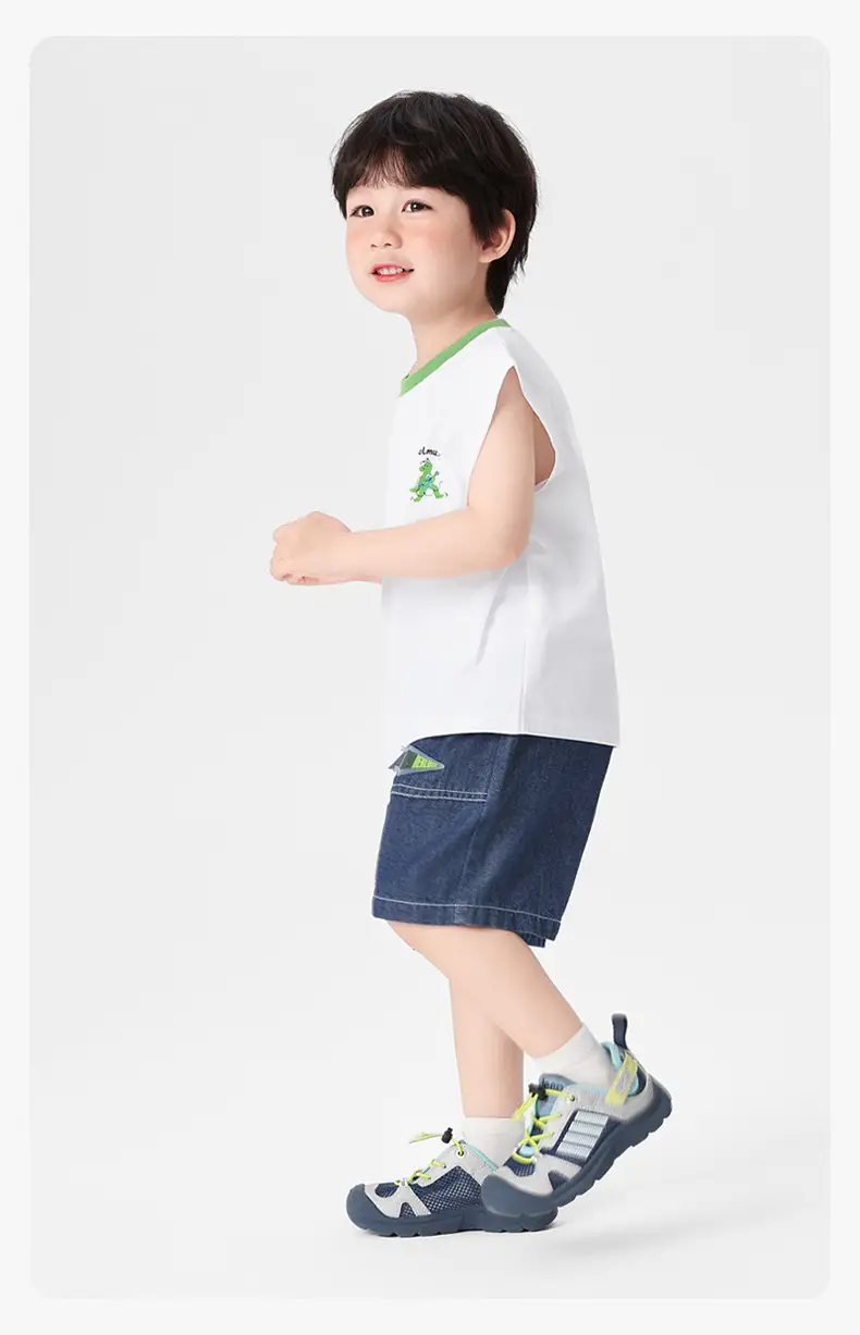 Right European Boys Summer Vest Shorts Kids — feature 18