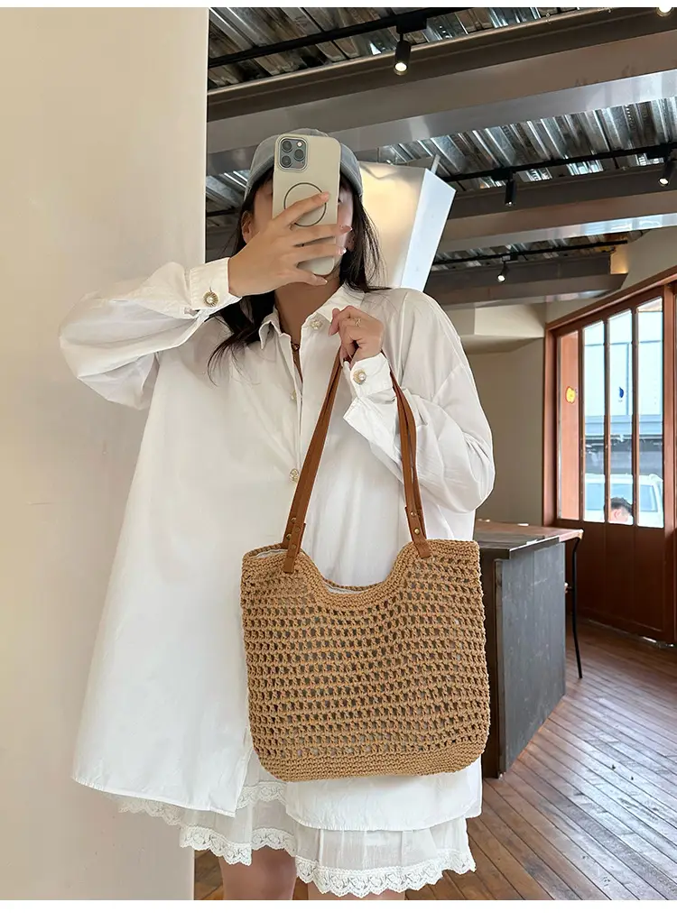 New Large Capacity Woven Bag for Women — feature 7