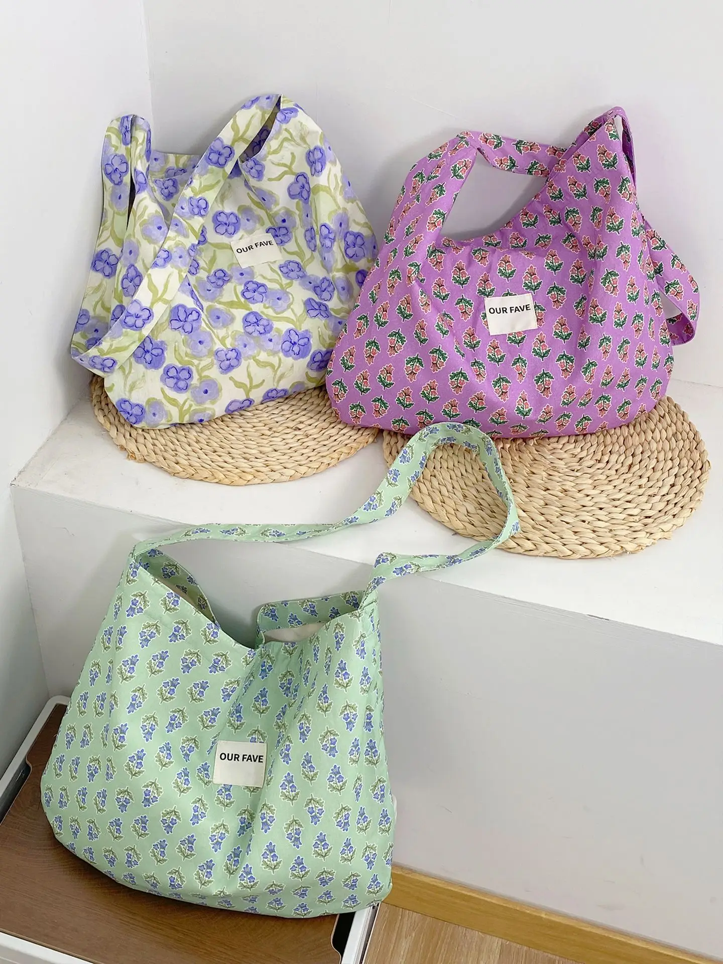 Floral Crossbody Bag for Girls Spring Summer Commuter - Image 5