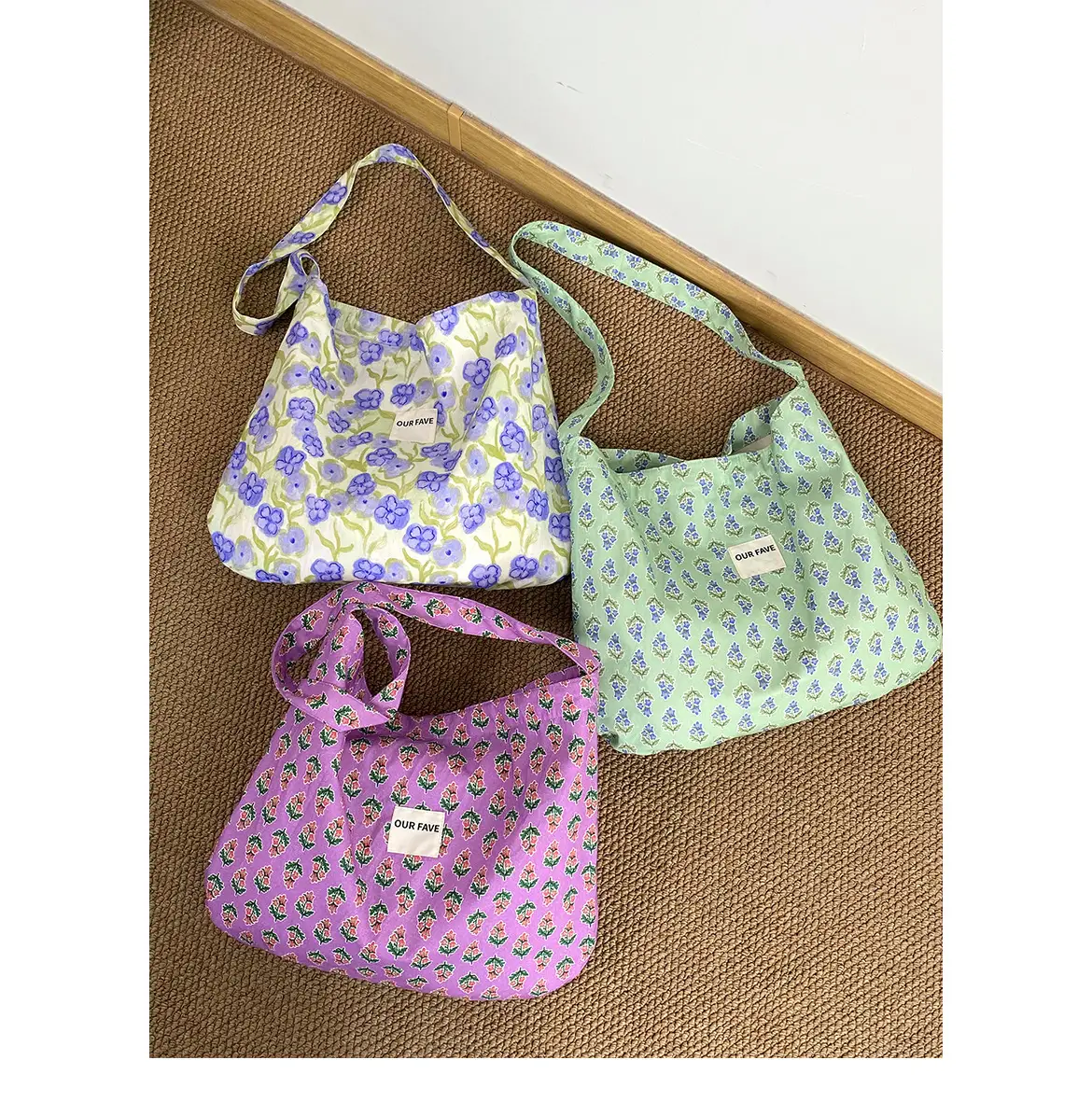 Floral Crossbody Bag for Girls Spring Summer Commuter — feature 2