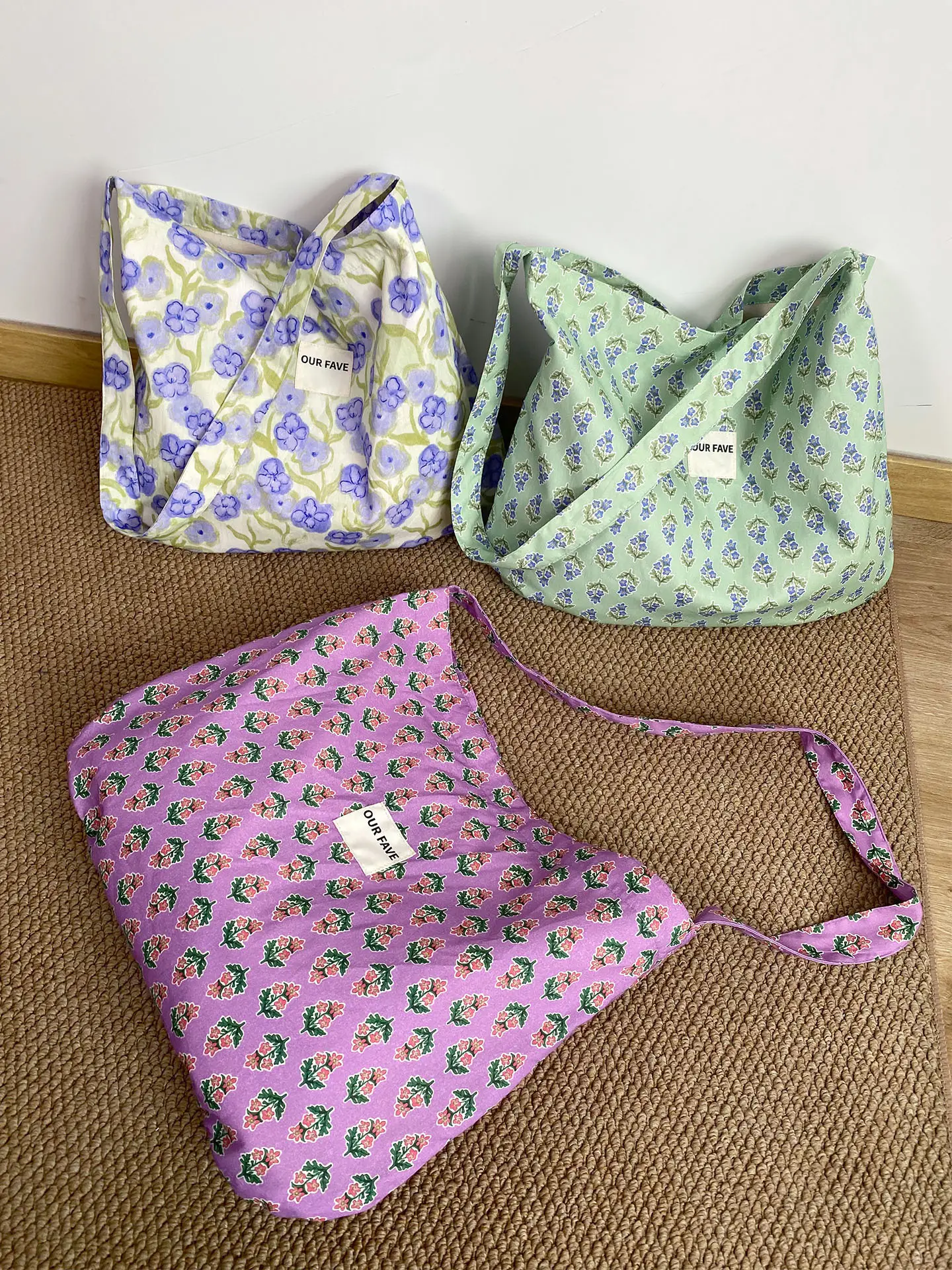 Floral Crossbody Bag for Girls Spring Summer Commuter — feature 6